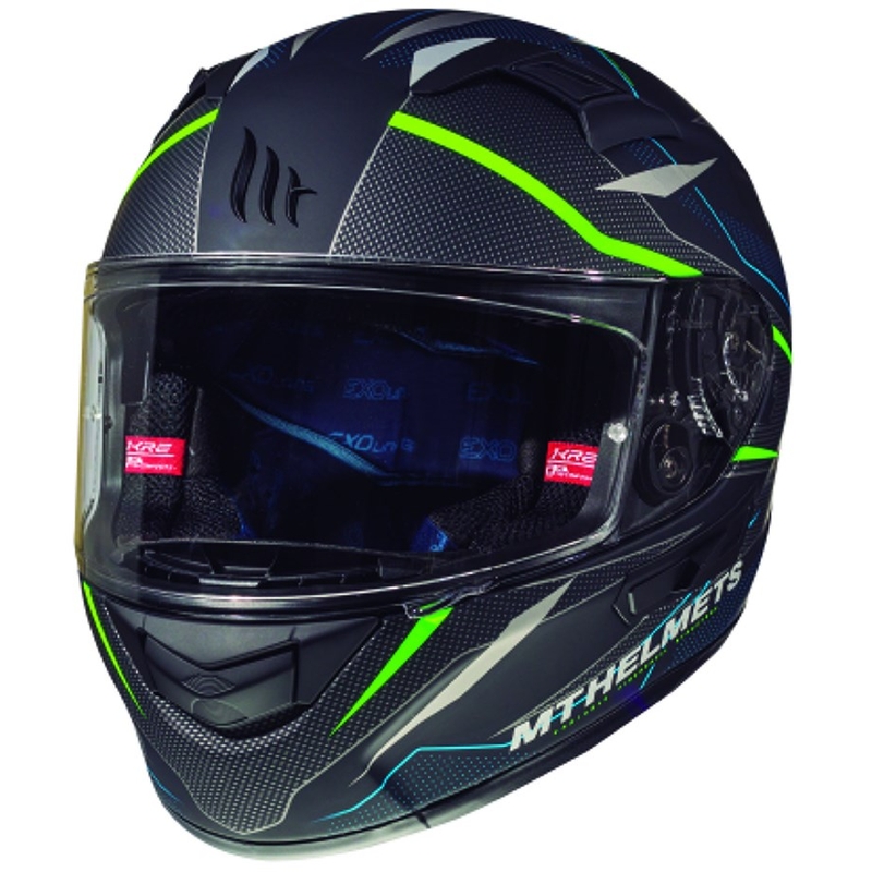 Integrálna prilba na motocykel MT Kre Intrepid SV čierna matná-fluorescenčno-zelená výpredaj