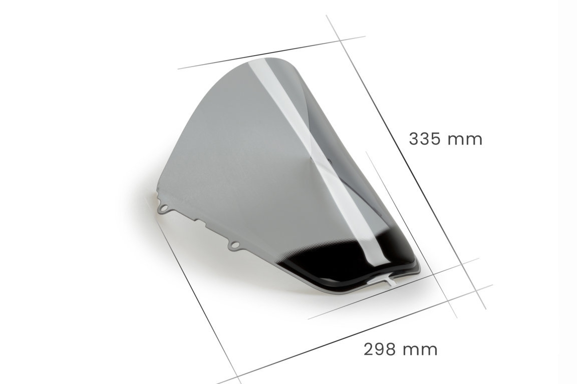 Plexi štít PUIG R-RACER 3827W priehľadné