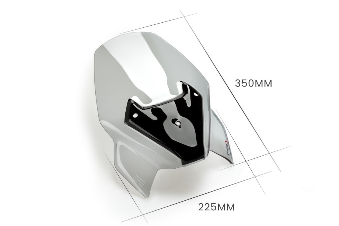 Plexi na motorku PUIG NEW. GEN SPORT 20359H dymové
