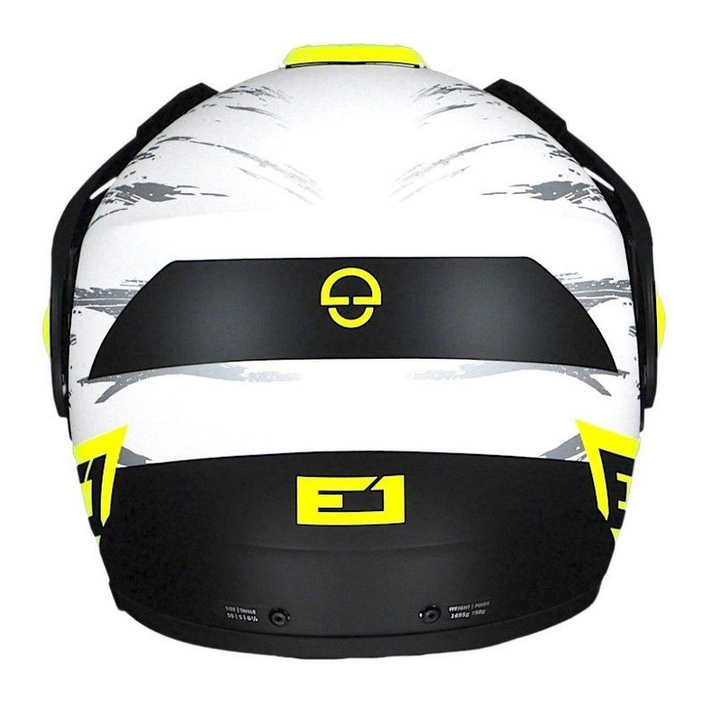 Enduro vyklápací prilba Schuberth E1 fluo žltá vypredaj výpredaj
