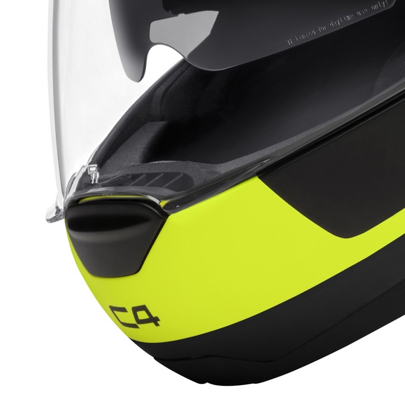 Vyklápacia prilba na motorku Schuberth C4 čierno-fluo žltá výpredaj