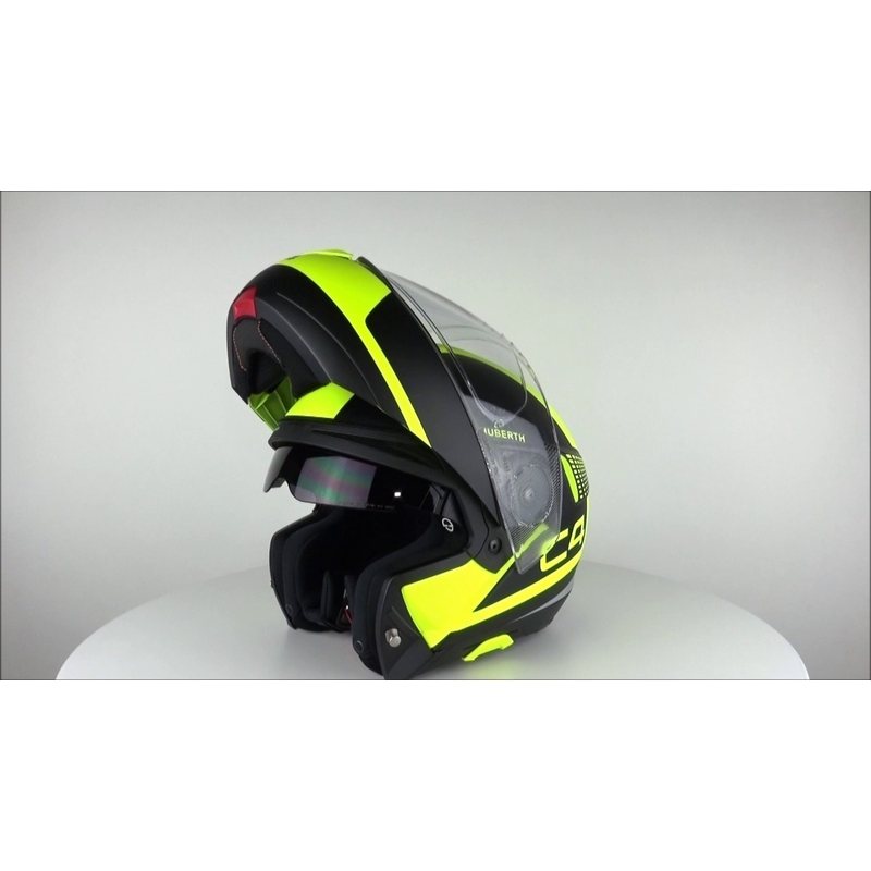Vyklápacia prilba na motorku Schuberth C4 čierno-fluo žltá výpredaj