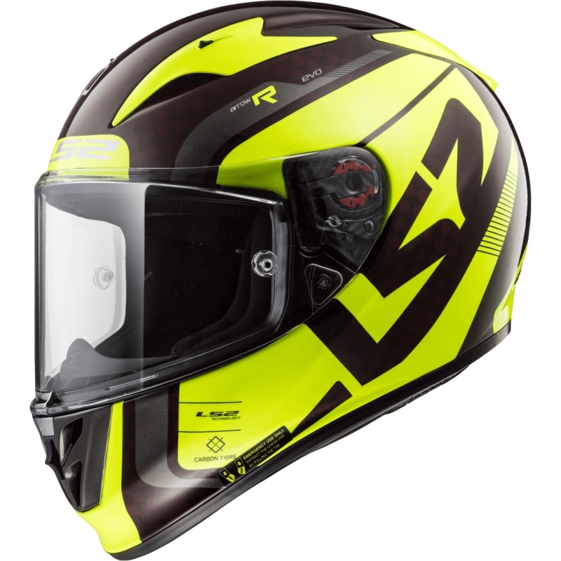 Prilba na motocykel LS2 FF323 Arrow C EVO Sting fluorescenčno-žltá výpredaj