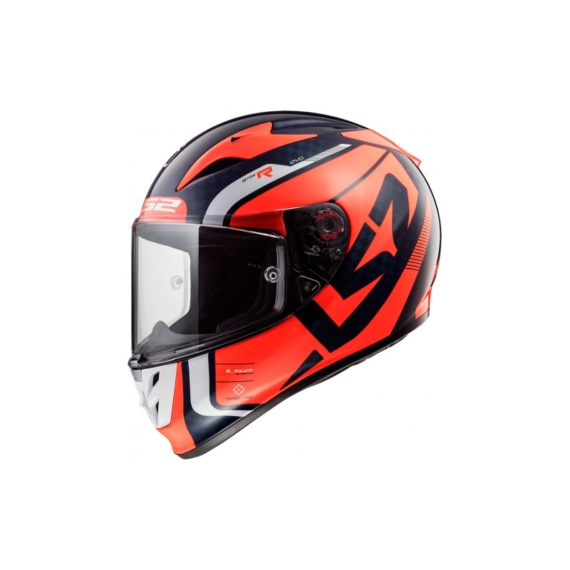 Prilba na motocykel LS2 FF323 Arrow C EVO Sting fluorescenčno-oranžová