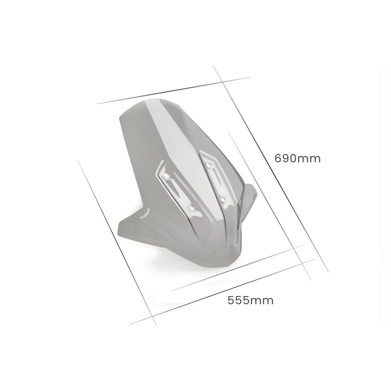 Plexi na motorku PUIG V-TECH LINE TOURING dymové
