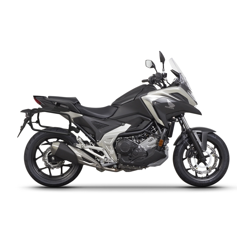Kompletná sada bočných hliníkových kufrov SHAD TERRA,  47/47 litrový bočné kufre, vrátane montážnej sady SHAD HONDA NC 750 X 2021-