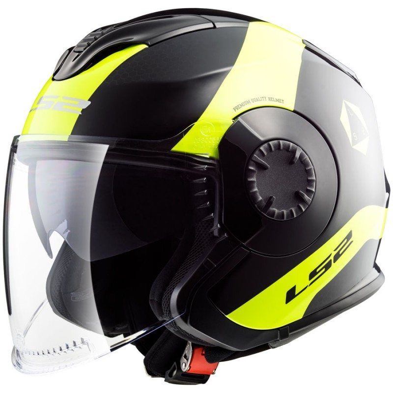 Prilba na motocykel otvorenú LS2 OF570 Verso Technik výpredaj