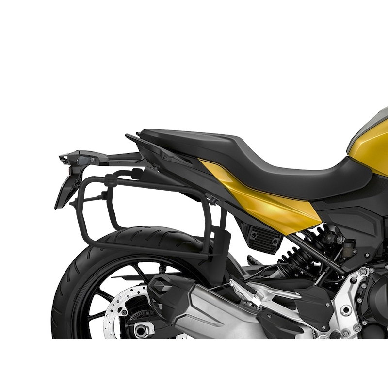 Kompletná sada hliníkových kufrov SHAD TERRA, 48 litrový vrchný kufor, 36/36 litrový bočné kufre, vrátane montážnej sady a platni SHAD BMW F 900 XR