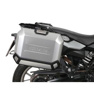 Kompletná sada bočných hliníkových kufrov SHAD TERRA, 36/47 litrový bočné kufre, vrátane montážnej sady SHAD BMW F 650 GS / F 700 GS/ F 800 GS (2008 - 2018)