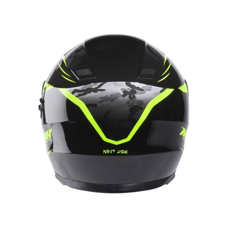 Integrálna prilba na motocykel NOX N917 Side čierno-fluorescenčno-žltá-camo