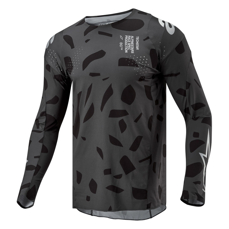 Motokrosový dres Alpinestars Techstar Graphite 2024 čierny camo výpredaj