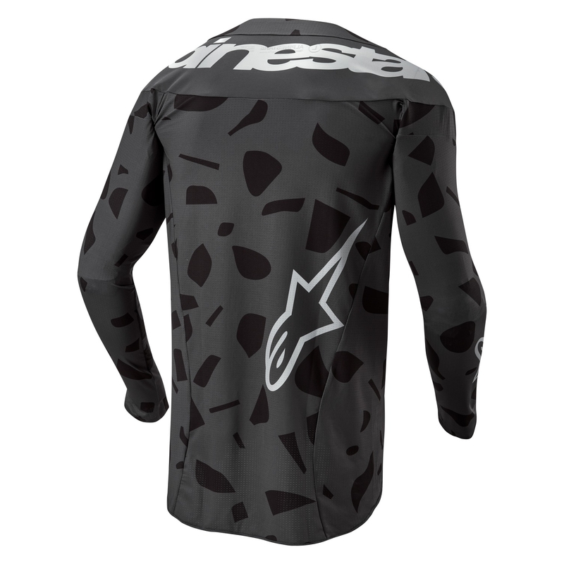 Motokrosový dres Alpinestars Techstar Graphite 2024 čierny camo výpredaj