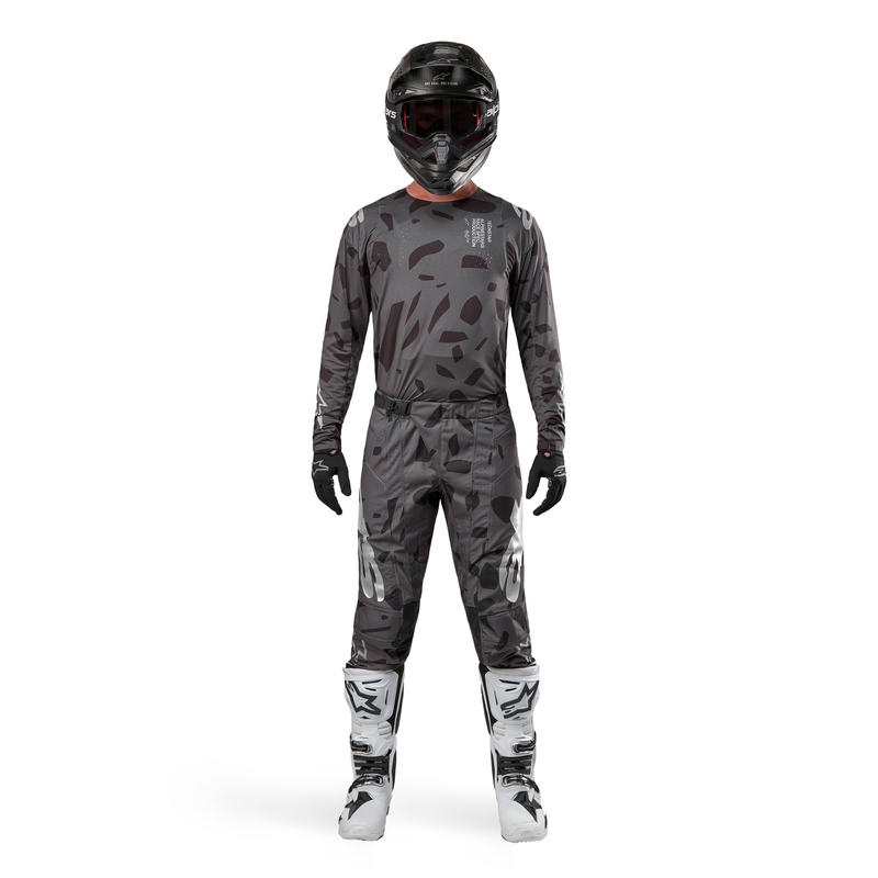 Motokrosový dres Alpinestars Techstar Graphite 2024 čierny camo výpredaj