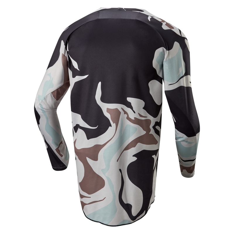 Motokrosový dres Alpinestars Racer Tactical 2024 camo-sivý