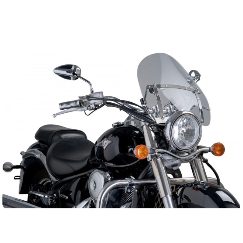 Plexisklo na motocykel R-TOOL Universal B - tmavé