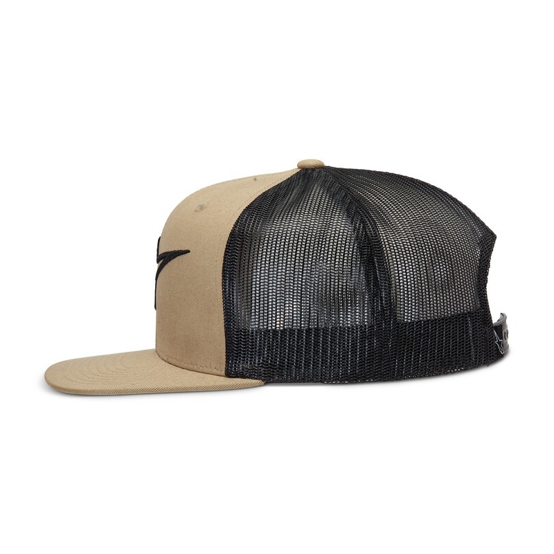 Šiltovka Alpinestars Corp Trucker pieskovo-čierna