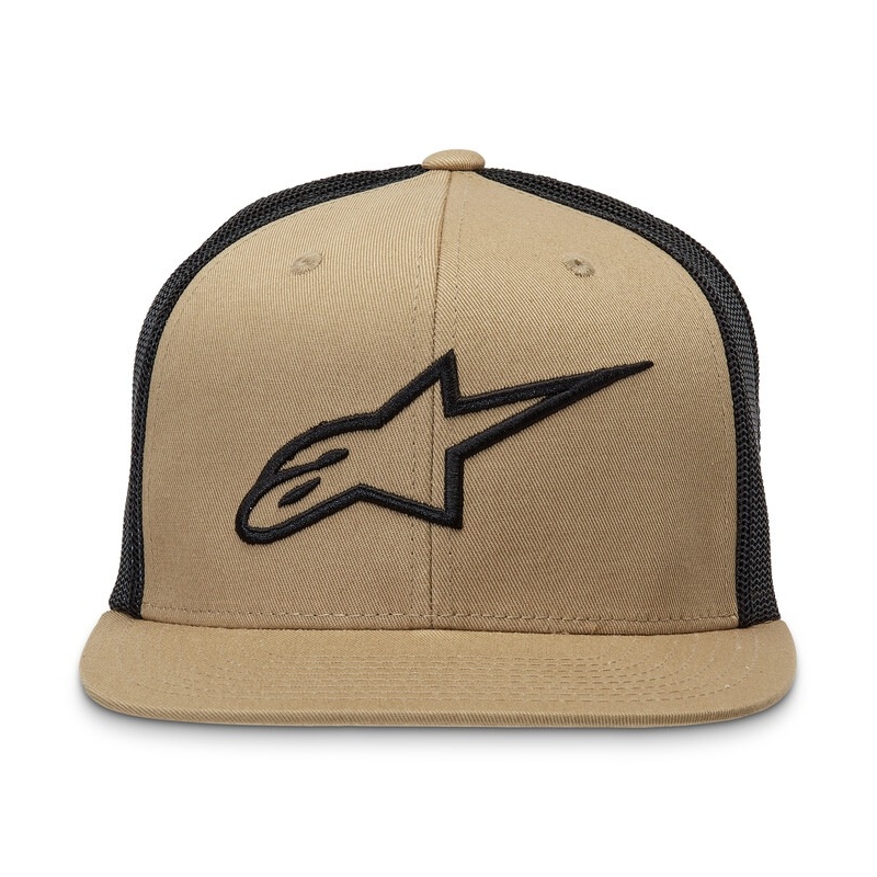 Šiltovka Alpinestars Corp Trucker pieskovo-čierna