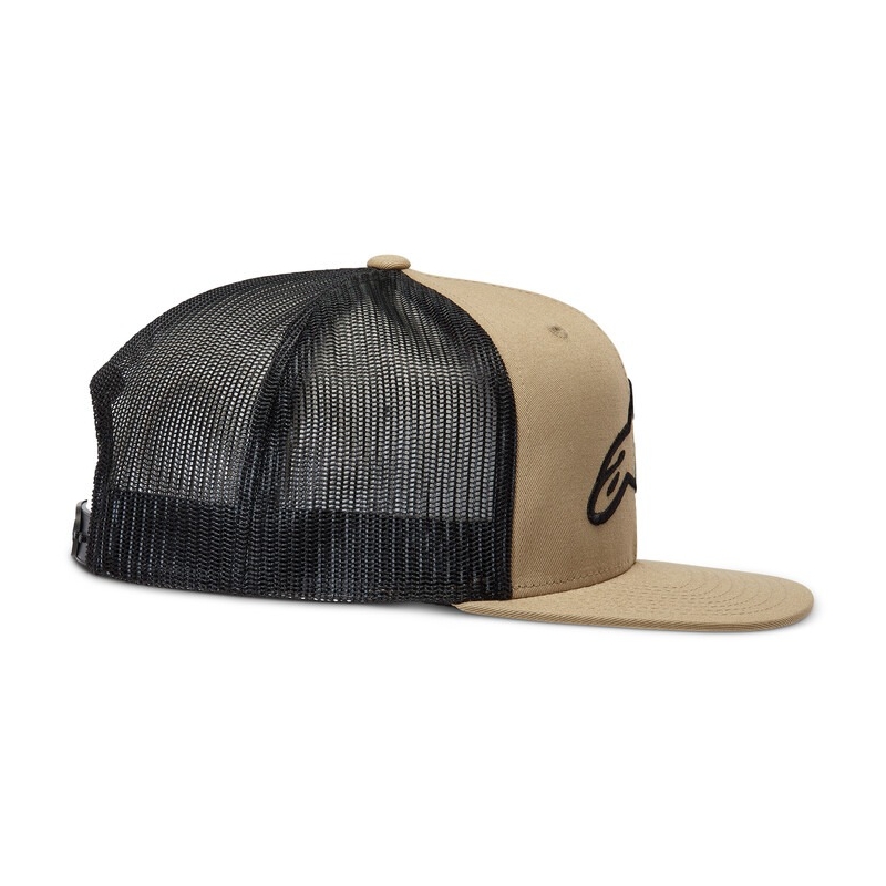 Šiltovka Alpinestars Corp Trucker pieskovo-čierna