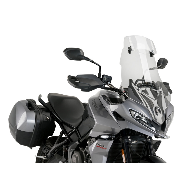 Plexi štít PUIG TOURING WITH VISOR dymové