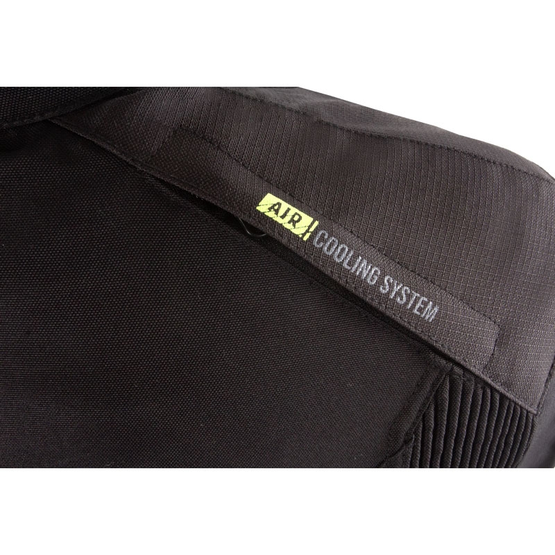 Bunda na motorku Street Racer Flex čierno-fluo žltá