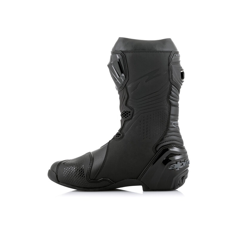 Topánky na motorku Alpinestars Supertech R čierno-čierne