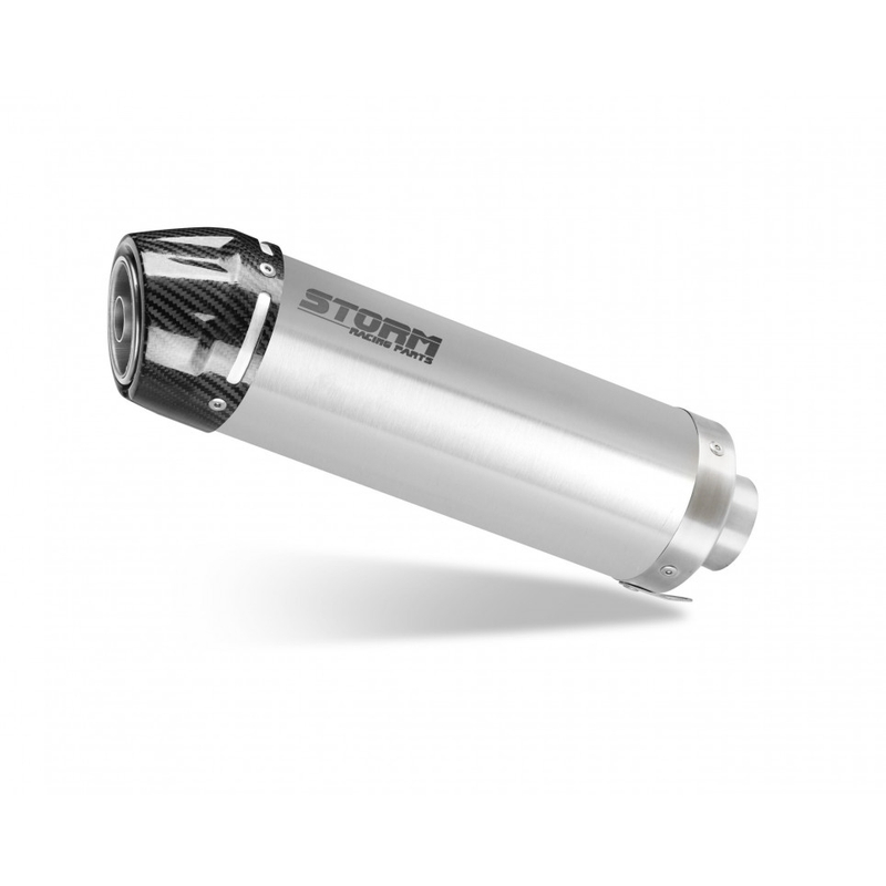 Výfuk kompletný 1x1 STORM GP Stainless Steel with carbon cap