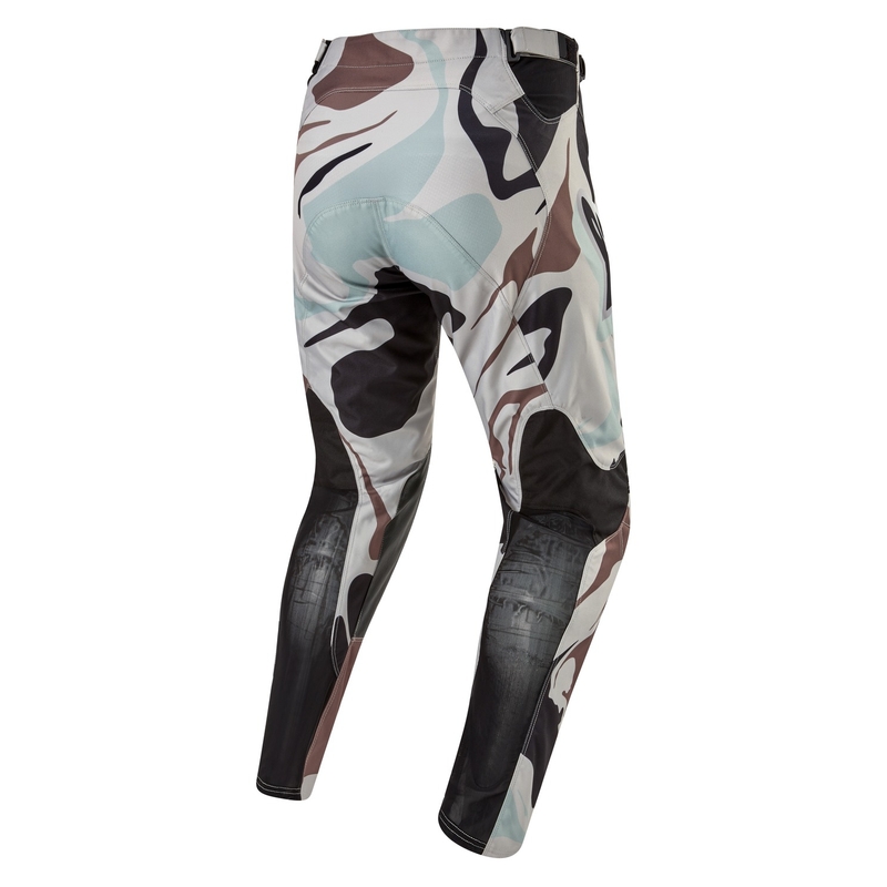Motokrosové nohavice Alpinestars Racer Tactical 2024 hrdzavo camo-sivé