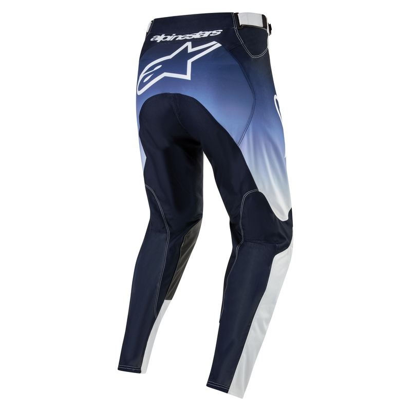 Motokrosové nohavice Alpinestars Racer Hoen bielo-modré