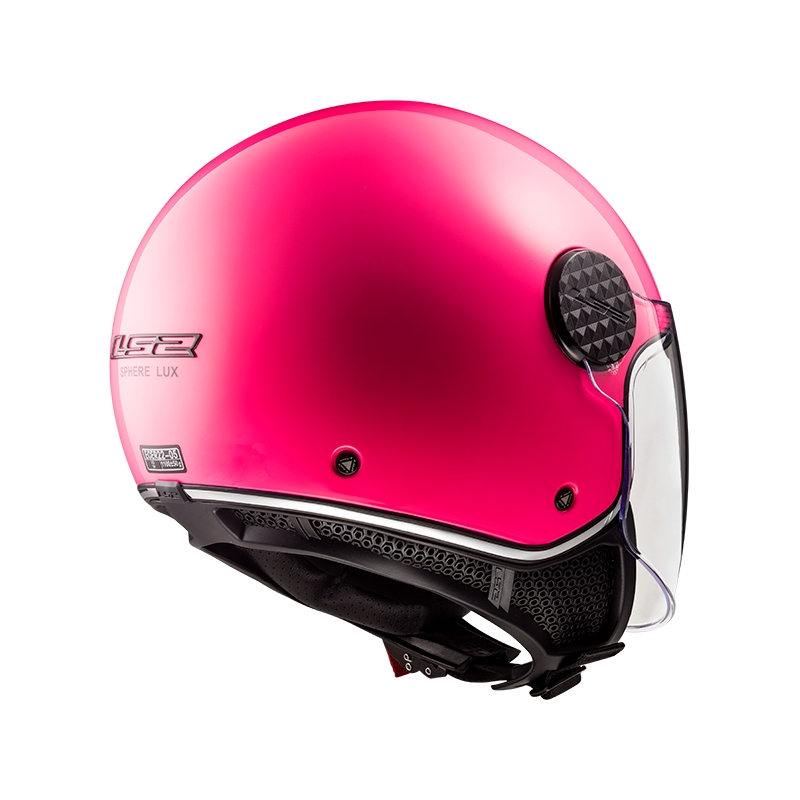 Otvorená prilba na motocykel LS2 OF558 Sphere Lux ružová lesklá