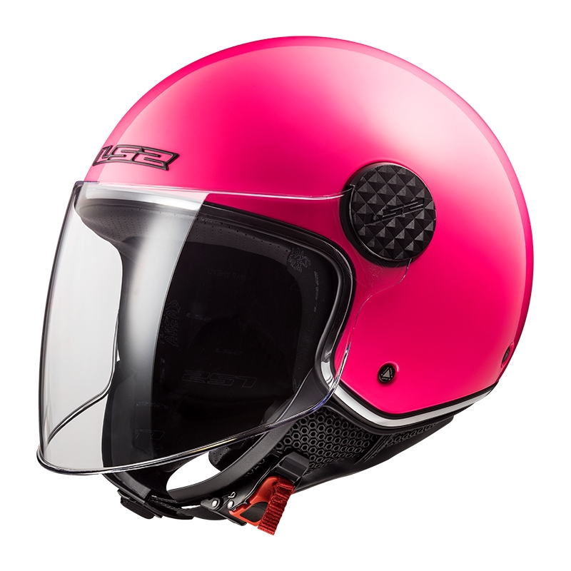 Otvorená prilba na motocykel LS2 OF558 Sphere Lux ružová lesklá