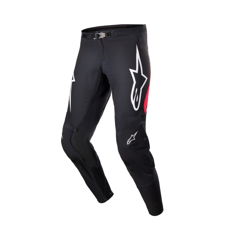 Motokrosové nohavice Alpinestars Supertech Ward 2024 čierno-červeno-biele