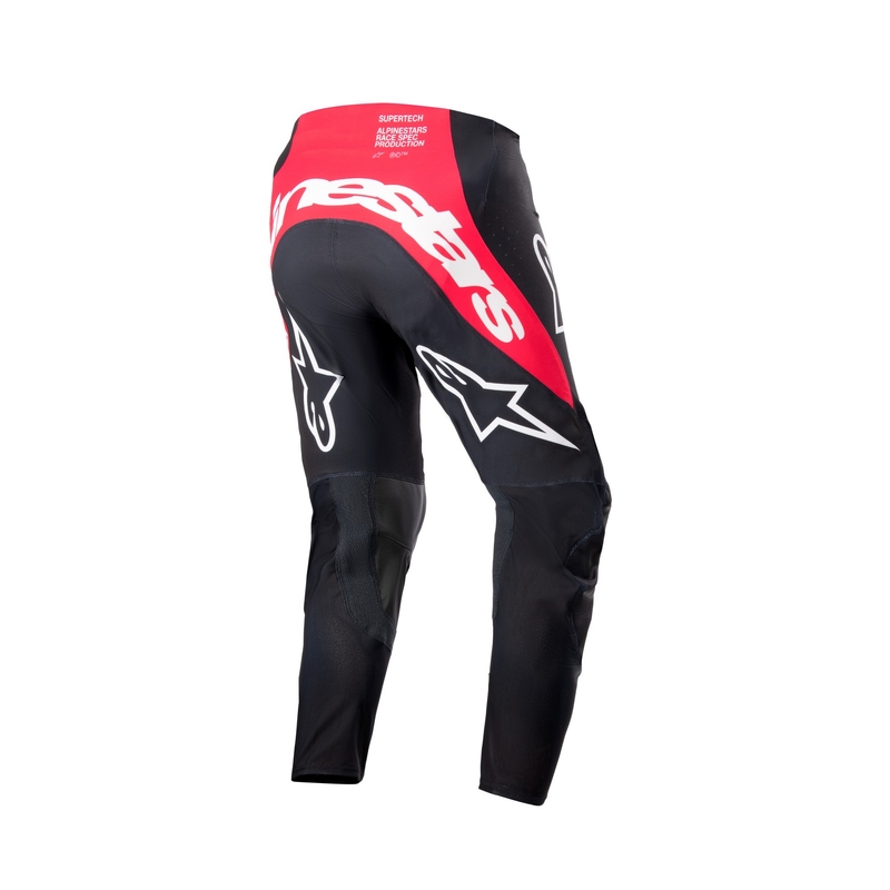 Motokrosové nohavice Alpinestars Supertech Ward 2024 čierno-červeno-biele
