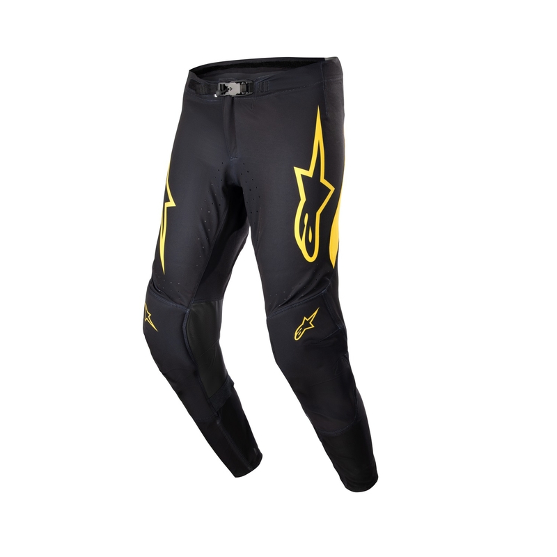 Motokrosové nohavice Alpinestars Supertech Ward 2024 čierno-žlté