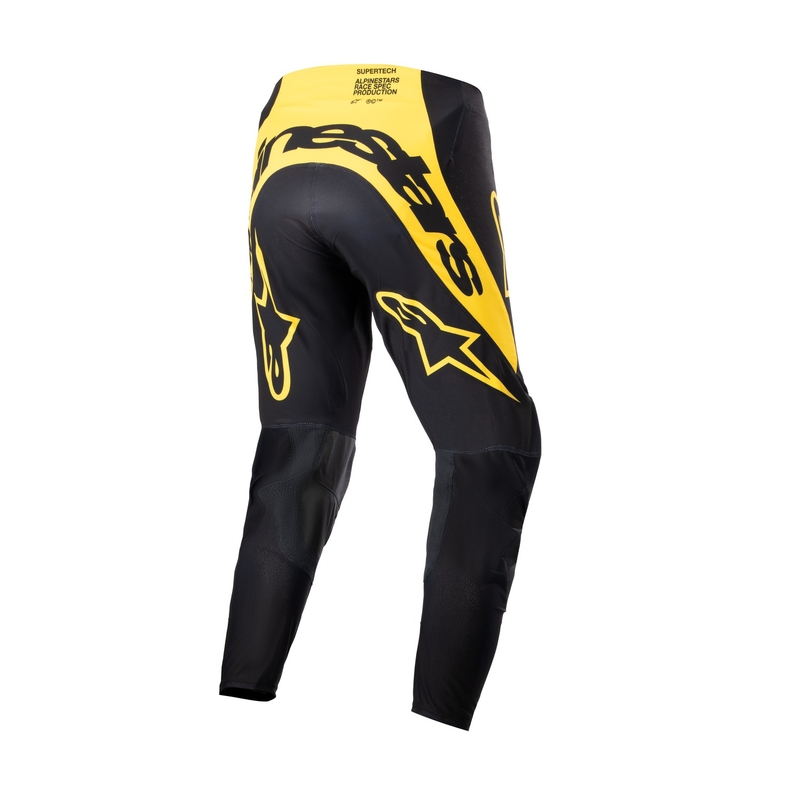 Motokrosové nohavice Alpinestars Supertech Ward 2024 čierno-žlté