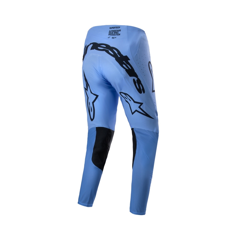 Motokrosové nohavice Alpinestars Supertech Dade 2024 svetlo modro-čierne