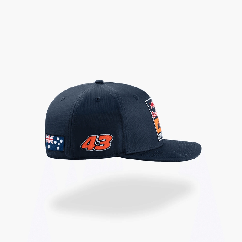 Šiltovka KTM Jack Miller Flat Cap modrá