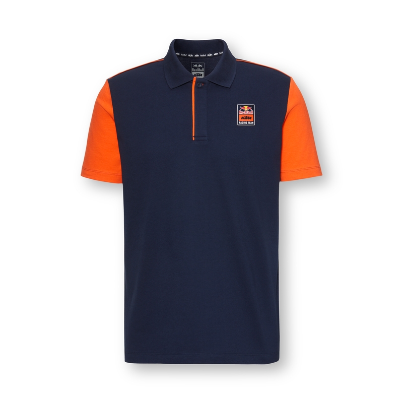 Polo tričko KTM Apex modro-oranžové výpredaj