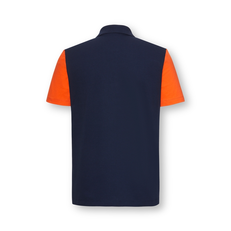Polo tričko KTM Apex modro-oranžové výpredaj