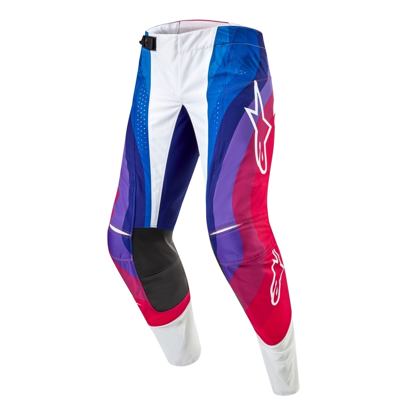 Motokrosové nohavice Alpinestars Techstar Pneuma 2024 bielo-modro-červené