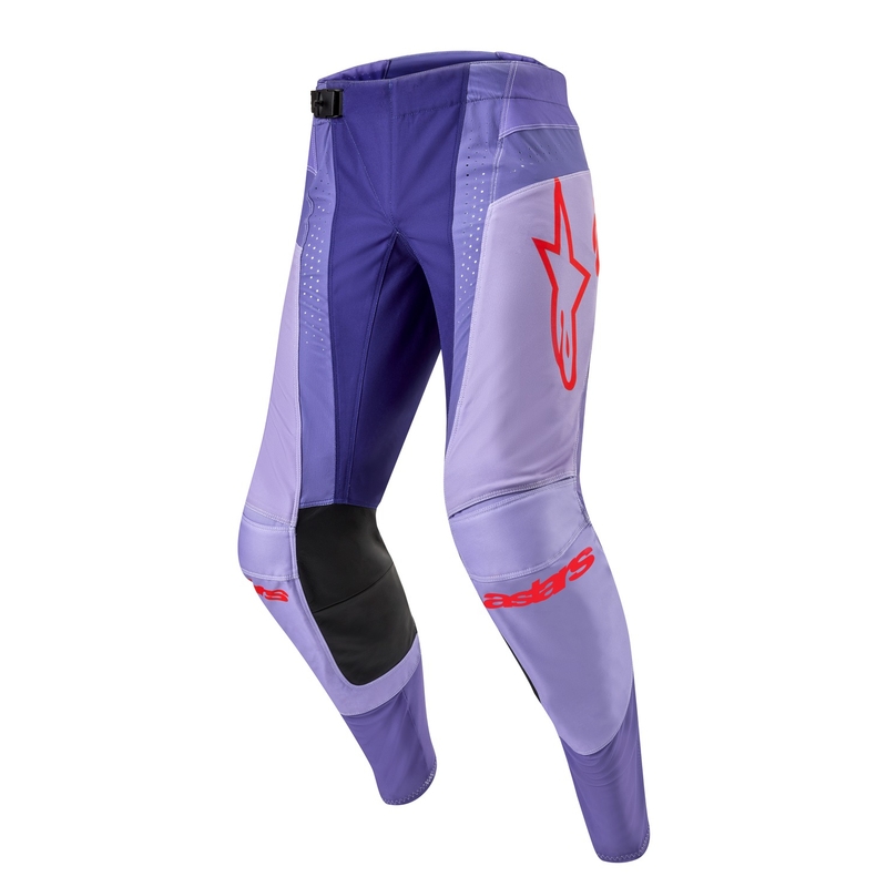 Motokrosové nohavice Alpinestars Techstar Ocuri 2024 fialovo-oranžové