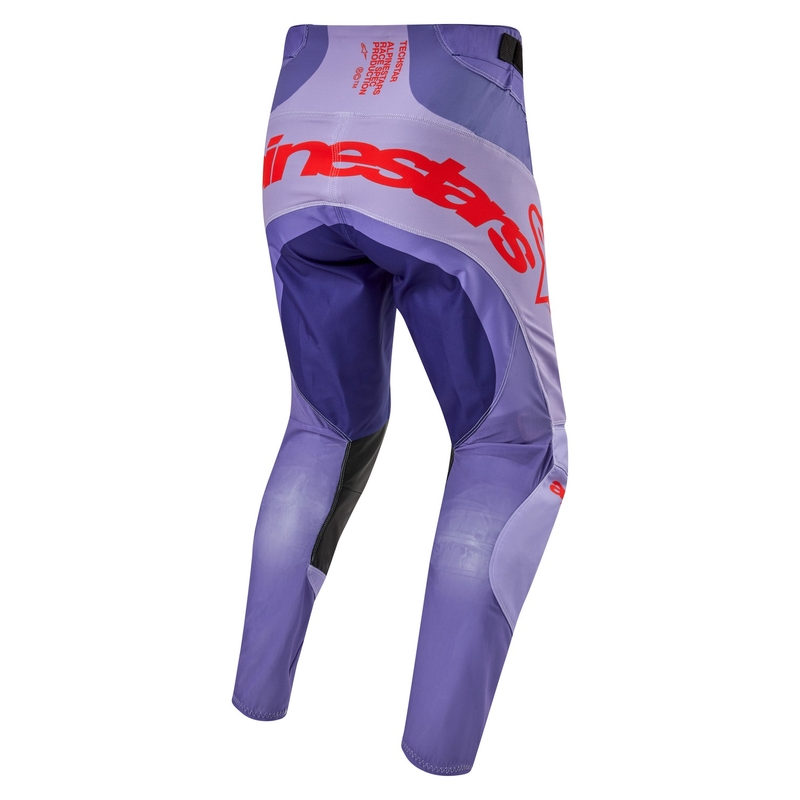 Motokrosové nohavice Alpinestars Techstar Ocuri 2024 fialovo-oranžové