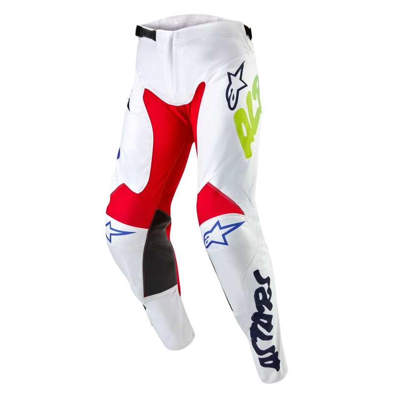 Motokrosové nohavice Alpinestars Racer Hana 2024 bielo-farebné
