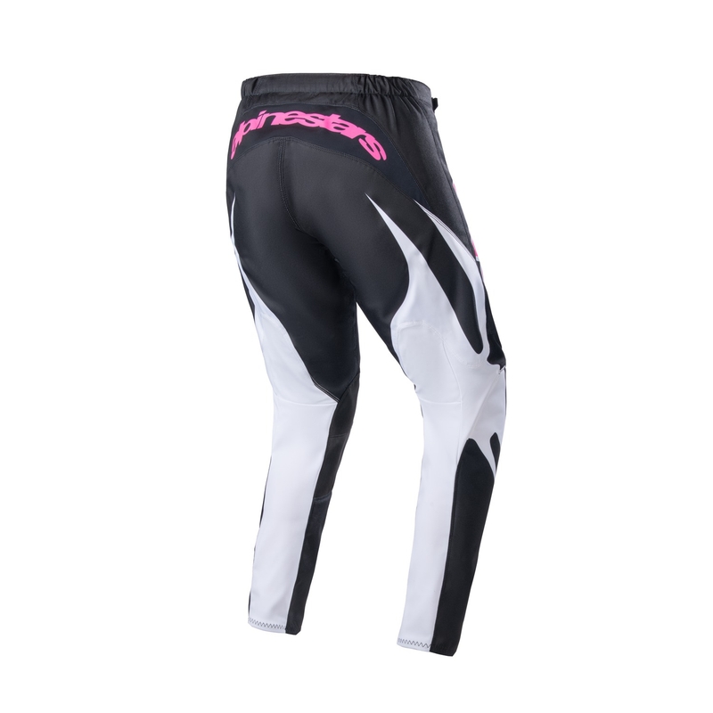 Dámske motokrosové nohavice Alpinestars Stella Fluid čierno-biele