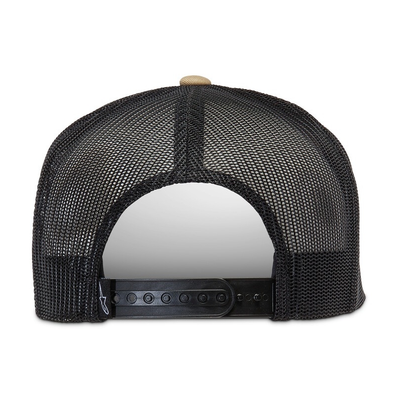 Šiltovka Alpinestars Flag Snap Hat pieskovo-čierno-biela