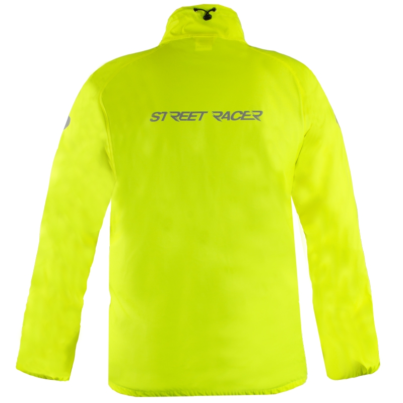Bunda do dažďa Street Racer Aqua fluorescenčno žltá