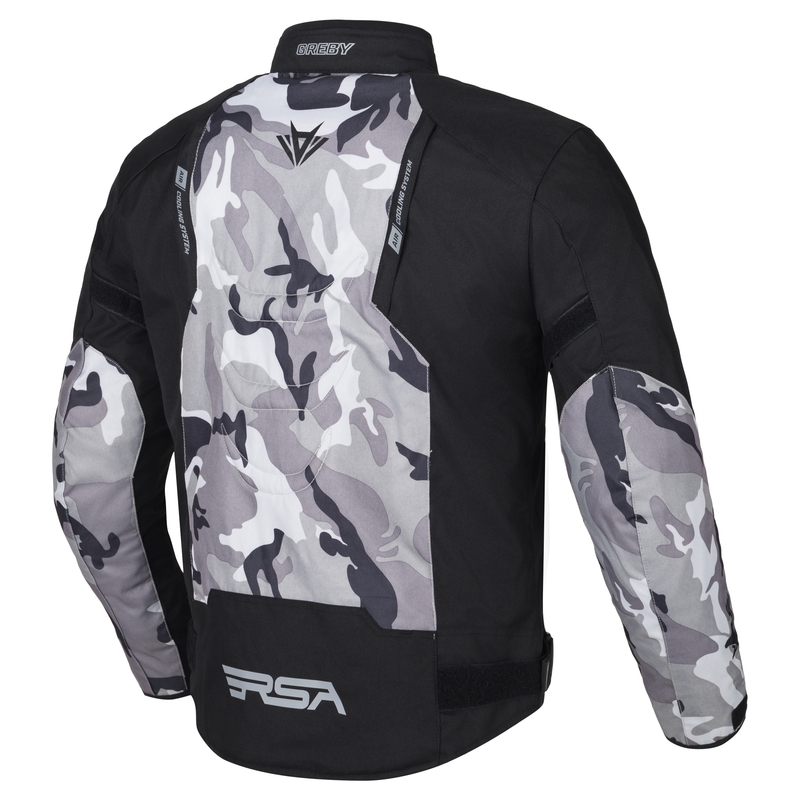 Bunda na motocykel RSA Greby 2 camo