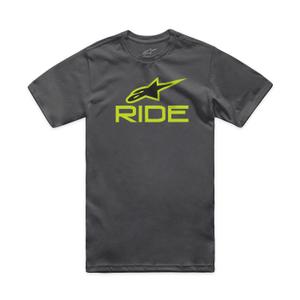 Tričko Alpinestars Ride 4.0 CSF šedo-žlto-čierne