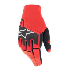Motokrosové rukavice Alpinestars Techstar 2024 červeno-čierno-biele