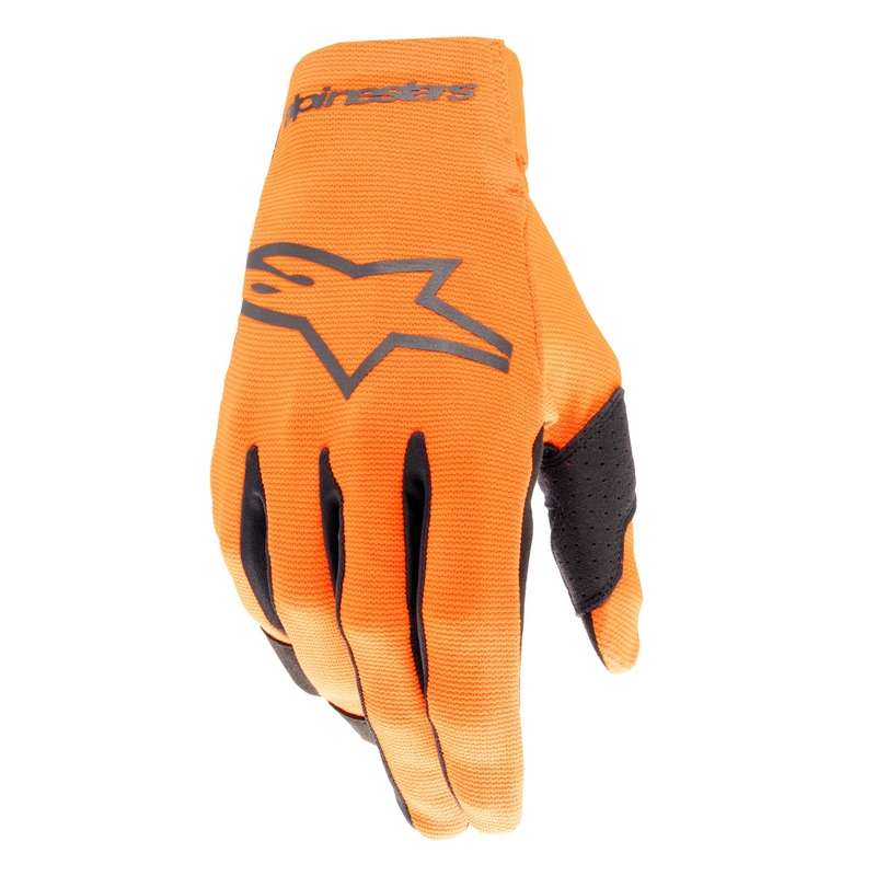Motokrosové rukavice Alpinestars Radar 2024 oranžovo-čierne