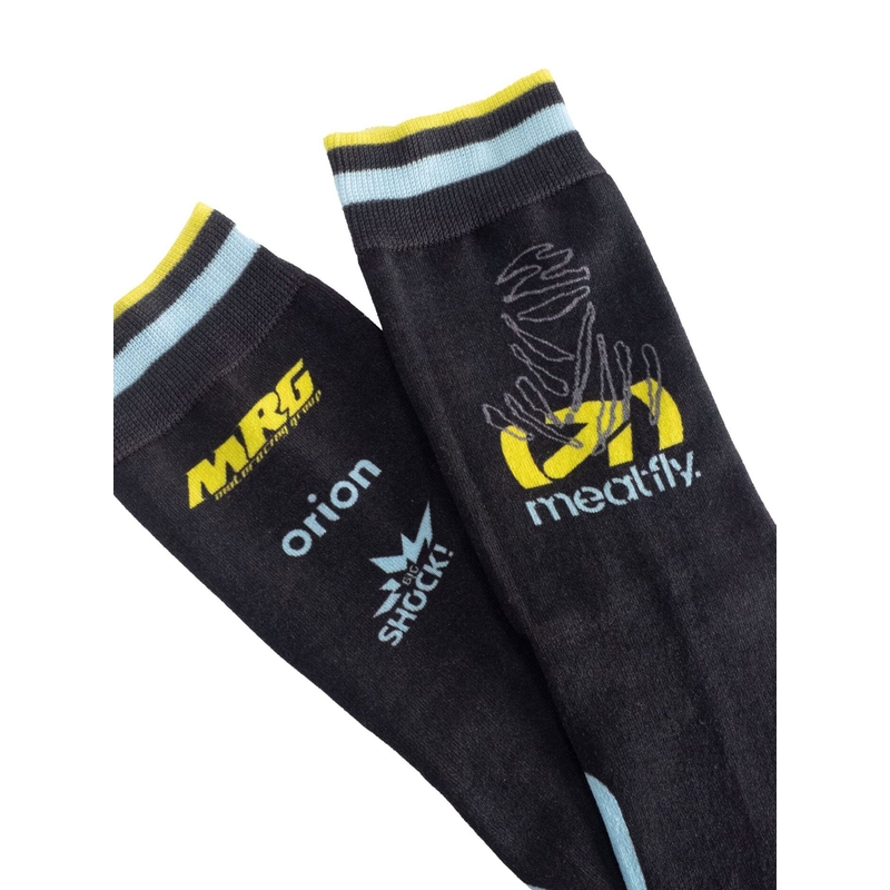 Ponožky Meatfly Dakar modro-žlté